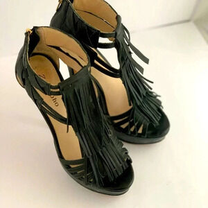 Black Leather Zigi Soho Sable Size 7